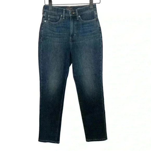 Banana Republic Petite Ultra High Rise Slim Fit Premium Denim Jeans w Stretch 27 - Picture 1 of 7